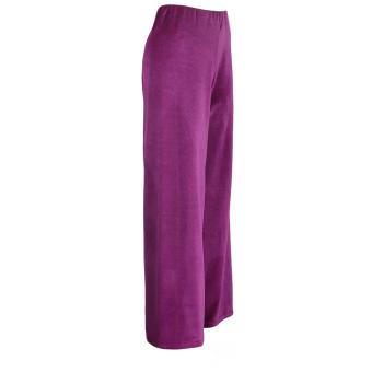 paarse broek velours