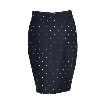 zwarte rok met dots