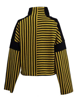 trui geel zwart streep