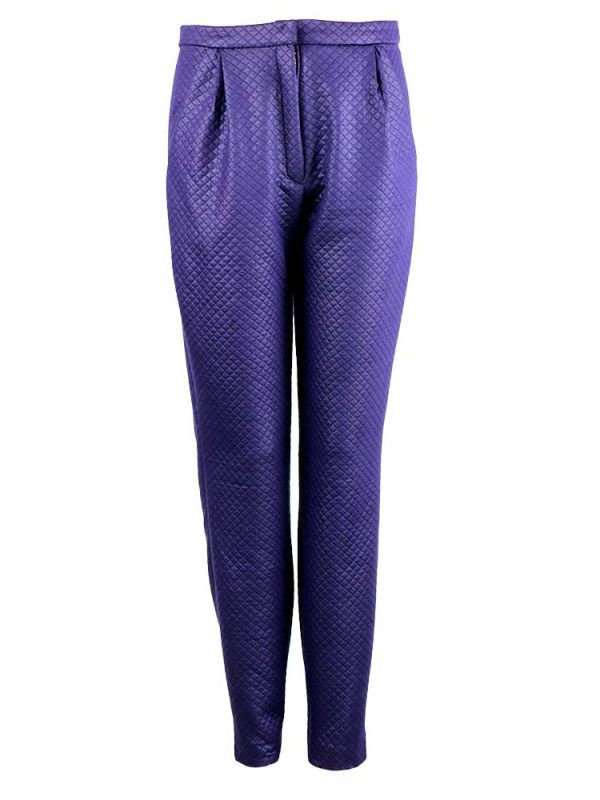 paarse-dames broek purple shimmer