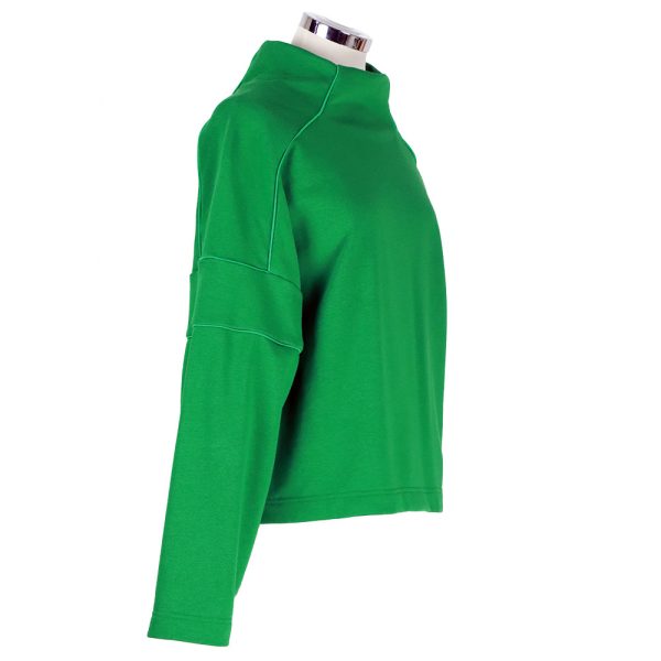 groene dames sweater green lawn